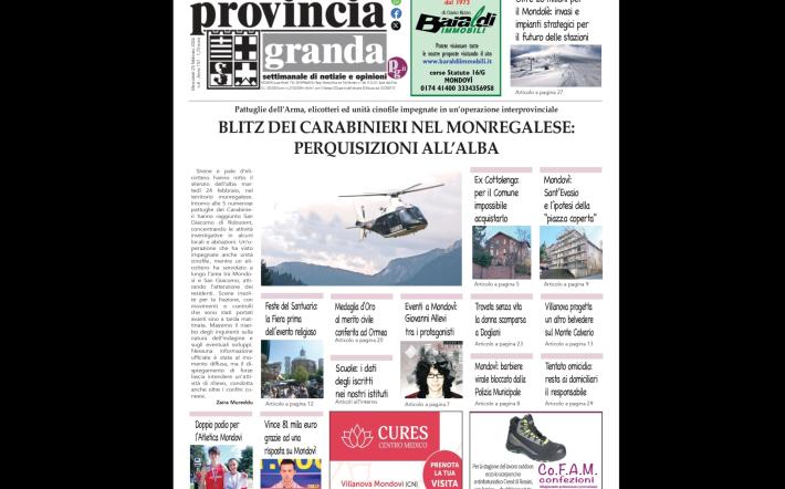 In edicola il nuovo numero di&nbsp;Provincia Granda