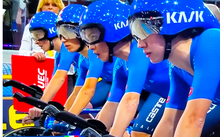 quartetto azzurro partenza 