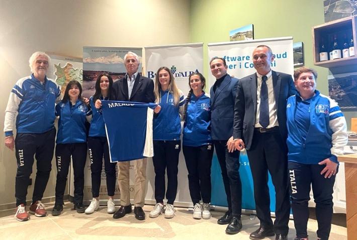 Malagò Nazionale femminile balon