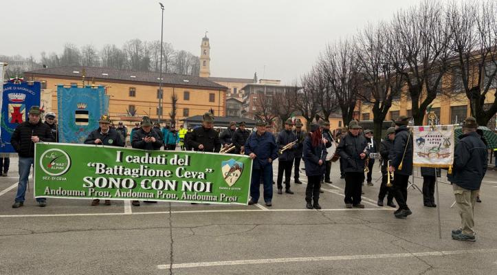 Il raduno alpino a Ceva per Nowo Postojalowka 